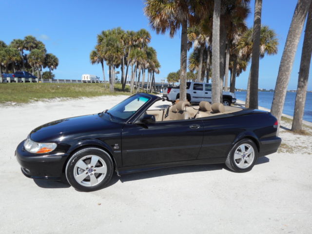 Saab : 9-3 2dr Conv Aut Two Fl Owned LOW MI Serviced Auto Leather CD EXTRA NICE!!