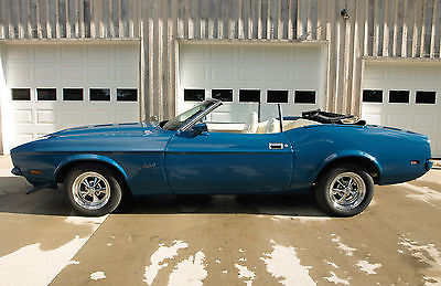 Ford : Mustang CW 1972 ford mustang convertible