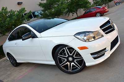 Mercedes-Benz : C-Class C250 Coupe Sport AMG Highly Optioned MSRP $51k Sport Plus Premium 1 Distronic Multimedia Navigation Camera Keyless Go NR