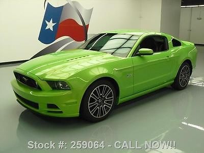 Ford : Mustang GT PREM.0 AUTO RECARO LEATHER!! 2013 ford mustang gt prem 5.0 auto recaro leather 33 k 259064 texas direct