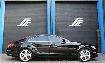 Mercedes-Benz : CLS-Class 4dr Coupe CLS550 RWD 2012 cls 550 night vision multicontourseats rear camera financing availabletrades