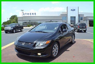 Honda : Civic Si 2012 si used 2.4 l i 4 16 v manual fwd coupe moonroof premium