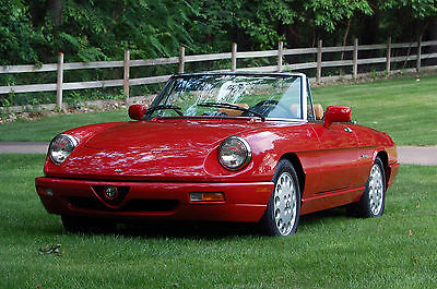 Alfa Romeo : Spider CE Spider Veloce CE, Commemorative Edition #107 of only #190 made, Alfa Red,