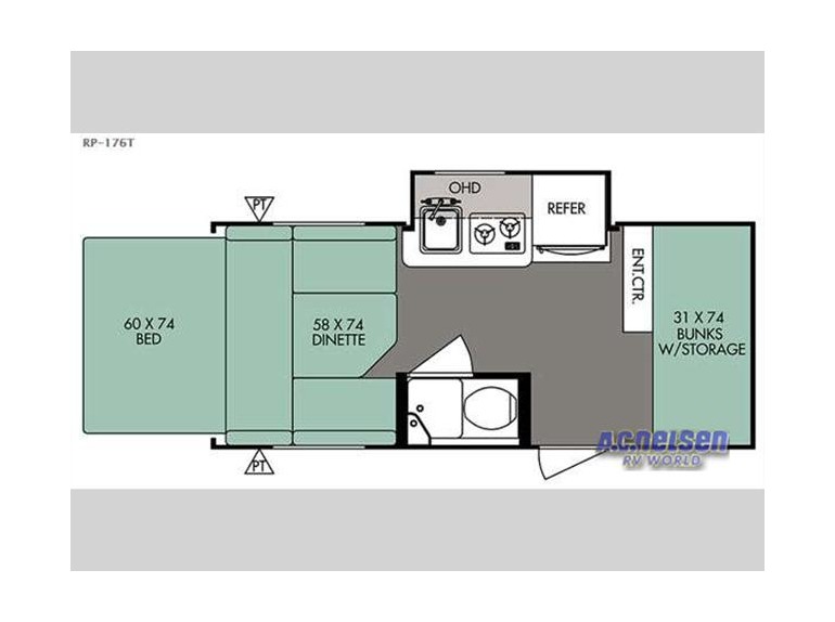 2015 Forest River Rv R Pod RP-176T