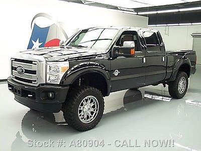 Ford : F-250 PLATINUM CREW 4X4 LIFT DIESEL NAV 2015 ford f 250 platinum crew 4 x 4 lift diesel nav 27 k