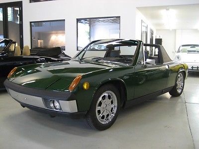 Porsche : 914 1972 porsche 914 1.7 collectible quality irish green