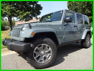 Jeep : Wrangler Rubicon DUAL TOPS LEATHER NAVIGATION 4:10 GEARS 3.6 l automatic body color hardtop side airbags navigation heated seats anvil