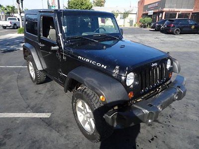 Jeep : Wrangler 4WD Rubicon 2010 jeep wrangler 4 wd rubicon rebuilder project salvage wrecked damaged fixable