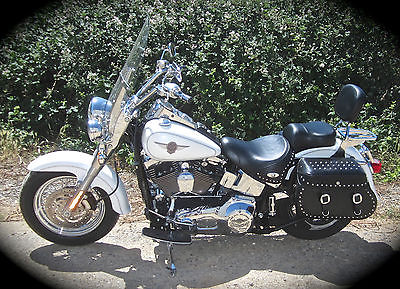 Harley-Davidson : Softail 2003 harley davidson 100 th anniversary heritage softail classic motorcycle lo mi