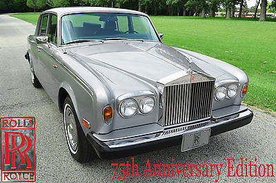 Rolls-Royce : Silver Shadow - II : 75th Anniversary edition Rare 75th Anniversay model. Excellent restored & collectable condition.