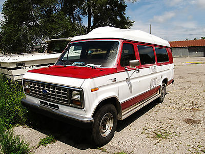 Ford : E-Series Van E350 Super 1989 ford e 350 super club wagon xlt amazing van