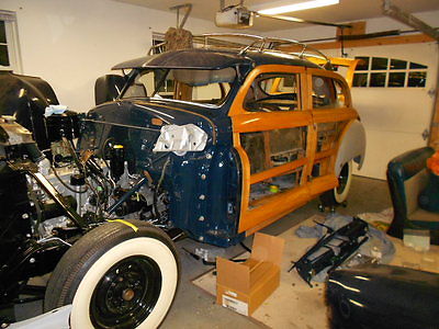 Chrysler : Other Sedan 1947 chrysler town and country sedan woodie project