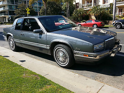 Cadillac : Eldorado Base 1988 cadillac eldorado rust free california car 1 owner unmolested car like new