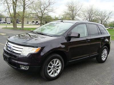 Ford : Edge SEL Plus AWD 4dr SUV 2007 ford edge sel plus awd low miles clean carfax