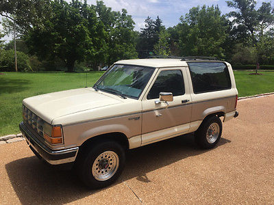 Ford : Bronco II XLT 2dr 4WD SUV 1989 bronco ii 4 x 4 incredible condition only 84 k original miles free shipping