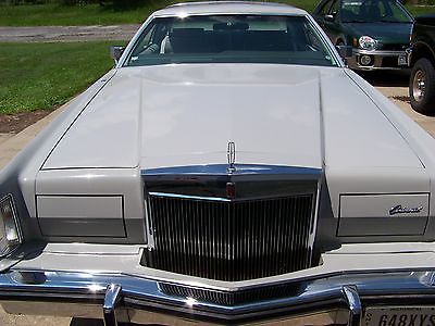 Lincoln : Continental 400 v-8 1978 lincoln mark v 20 000 original miles automatic stunning