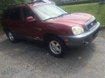 Hyundai : Santa Fe GLS 2002 hyundai santa fe gls sport utility 5 door 2.7 l