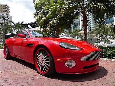 Aston Martin : Vanquish Celebrity Owned Custom Florida Celebrity Owned Custom 2003 Aston Martin Vanquish Low Mile Just Serviced