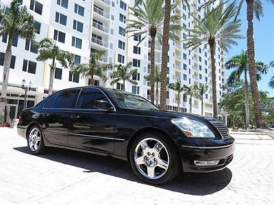 Lexus : LS Ultra-Luxury w/ Pre-Collision System Florida Executive Lexus LS430 Ultra Every Available Option 3 Keys Like New Call