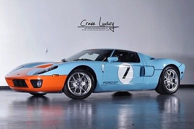 Ford : Ford GT Base Coupe 2-Door Ford GT Heritage Edition 241 Miles Loaded Leather V8 Supercharged