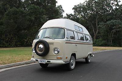 Volkswagen : Bus/Vanagon Contempo Special Model 1971 vw bus with contempo top nevada california van rust free