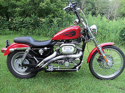 Harley-Davidson : Sportster SWEET !! 2002 883 HARLEY DAVIDSON SPORTSTER,FAST AND LOUD !! VERY CLEAN BIKE