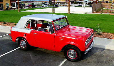 International Harvester : Scout Sportop 800 1967 scout sportop 800 international harvester rare vintage beauty convertible