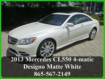 Mercedes-Benz : CL-Class CL550 4MATIC Certified 2013 cl 550 4 matic certified coupe designo cl mercedes cl class s