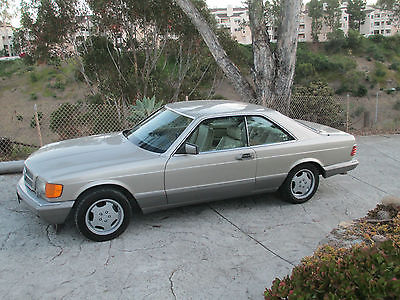 Mercedes-Benz : 500-Series SEC 1988 mercedes 560 sec 2 door lorinser california