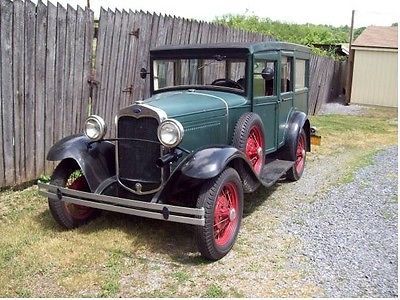 Ford : Model A Station wagon 1930 ford model a woodie wagon