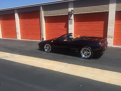 Ferrari : 355 F355 1997 black ferrari f 355 spyder manual 6 speed