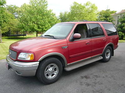 Ford : Expedition Expedition Eddie Bauer Edition 2001 ford expedition eddie bauer edition 5.4 l v 8 4 x 2 every option rack tow