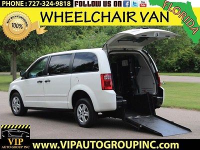 Dodge : Grand Caravan SE Mini Passenger Van 4-Door 2008 dodge handicap wheelchair van rear entryramp great condition