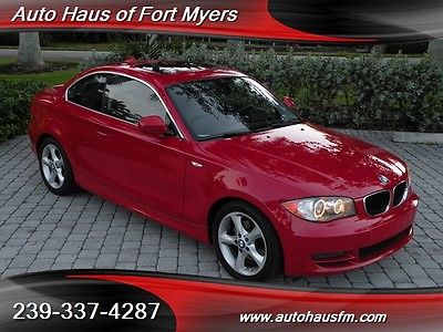 BMW : 1-Series 128i Coupe Ft Myers FL We Finance & Ship Nationwide 1 FL Owner Premium/Convenience Pkg Comfort Access