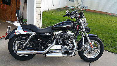 Harley-Davidson : Sportster 2011 harley davidson sportster 1200 c like new with extras