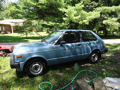 Toyota : Other kp61 1982 toyota starlet mostly stock blue hatchback rwd rare drift vehicle
