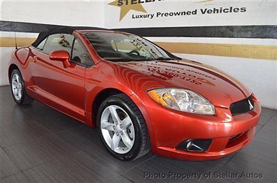 Mitsubishi : Eclipse GS Spyder 2009 spyder gs clean carfax florida car low miles only 39 k automatic warranty