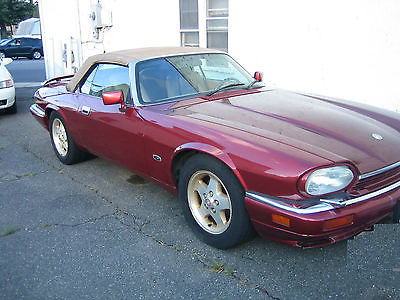 Jaguar : XJS xjs 2+2 1994 jaguar xjs 12 cylinder 2 2 red convertible