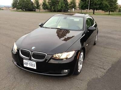 BMW : 3-Series Coupe 2007 bmw 328 xi coupe 2 door 3.0 l black tan automatic sport 328 i 335 i
