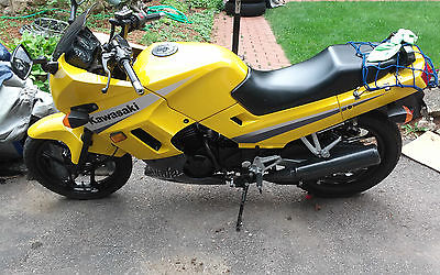 Kawasaki : Ninja 2004 kawasaki ninja ex 250 in yellow with silver and black accents