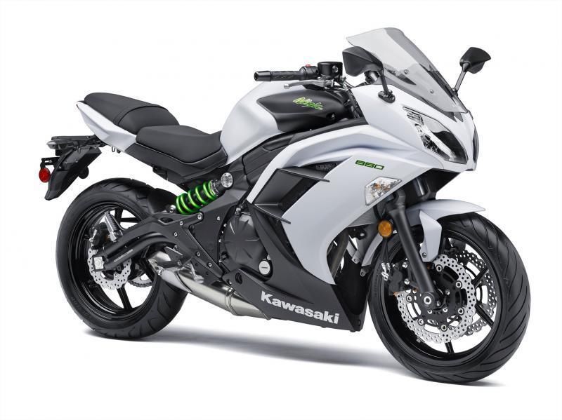 2015 Kawasaki Ninja 650 ABS White