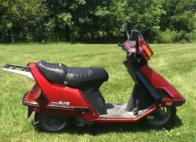 Honda : Other 1984 honda ch 125 ch 125 elite scooter 3 300 miles excellent condition