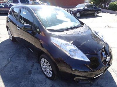 Nissan : Leaf S 2013 nissan leaf s repairable salvage wrecked damaged fixable save rebuilder