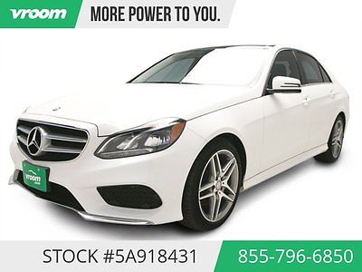 Mercedes-Benz : E-Class E350 4MATIC Certified 2014 20K MILES 1 OWNER 2014 mercedes e 350 4 matic luxury 20 k mile nav sunroof 1 owner clean carfax vroom