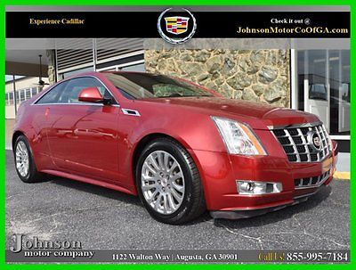 Cadillac : CTS 3.6L Performance Certified 2012 cadillac cts performance certified 3.6 l v 6 coupe bose onstar red