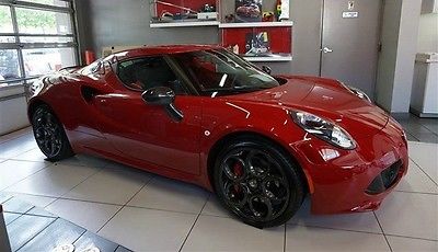 Alfa Romeo : Other LAUNCH EDITION 2015 alfa romeo 4 c launch edition only 1600 miles flawless rare car