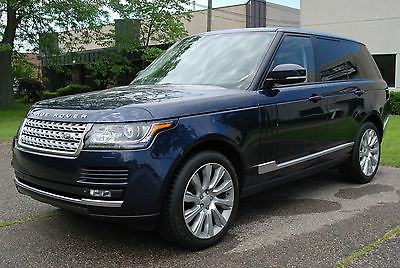 Land Rover : Range Rover Supercharged Sport Utility 4-Door HSE SUPERCHARGED REAR ENTERTAINMENT MERIDIAN SOUND VISION PACKAGE