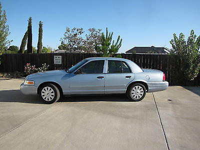 Ford : Crown Victoria Police Interceptor Sedan 4-Door 2008 ford crown victoria p 71 unmarked low hours and miles california no rust