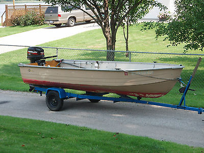 14' Aluminun Deep & Wide Mirro Craft