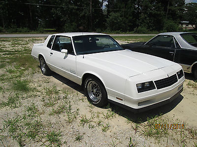 Chevrolet : Monte Carlo ss 1984 monte carlo ss very clean